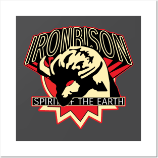 Iron Bison Spirit Posters and Art